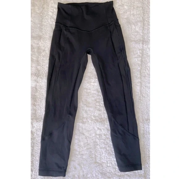 ❌SOLD❌lululemon athletica All The Right Places Crop II 23" Black - Picture 6 of 16